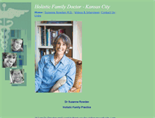 Tablet Screenshot of holisticfamilydoctorkc.com